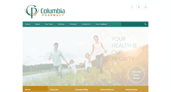 Desktop Screenshot of columbia-pharmacy.com